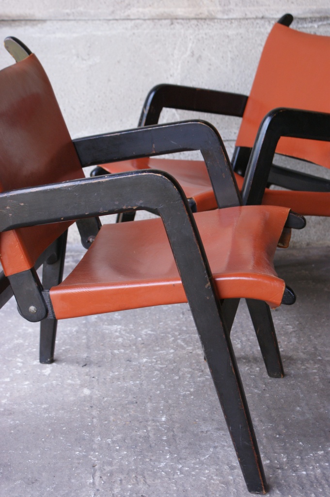 Ilmari Tapiovaara armchairs thonet 1948