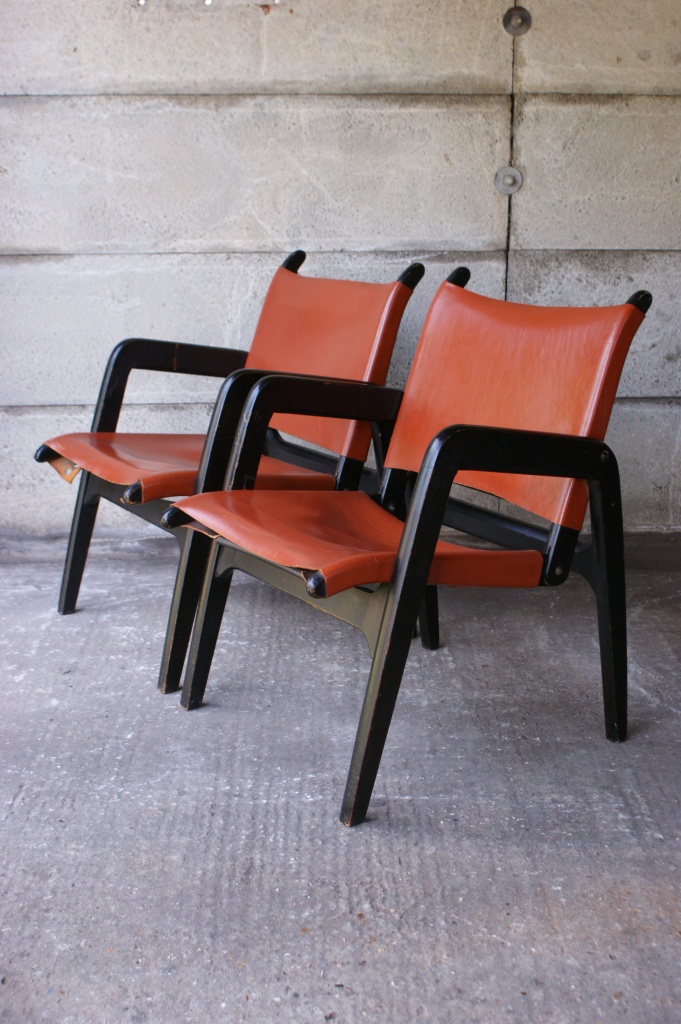 Ilmari Tapiovaara armchairs thonet 1948