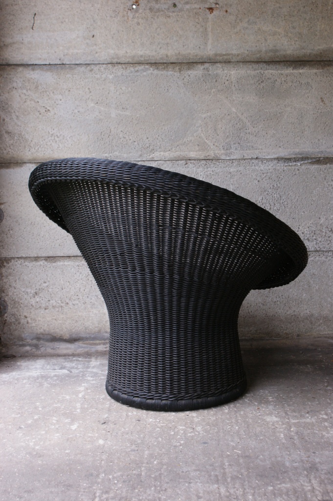 Egon Eiermann wicker chair