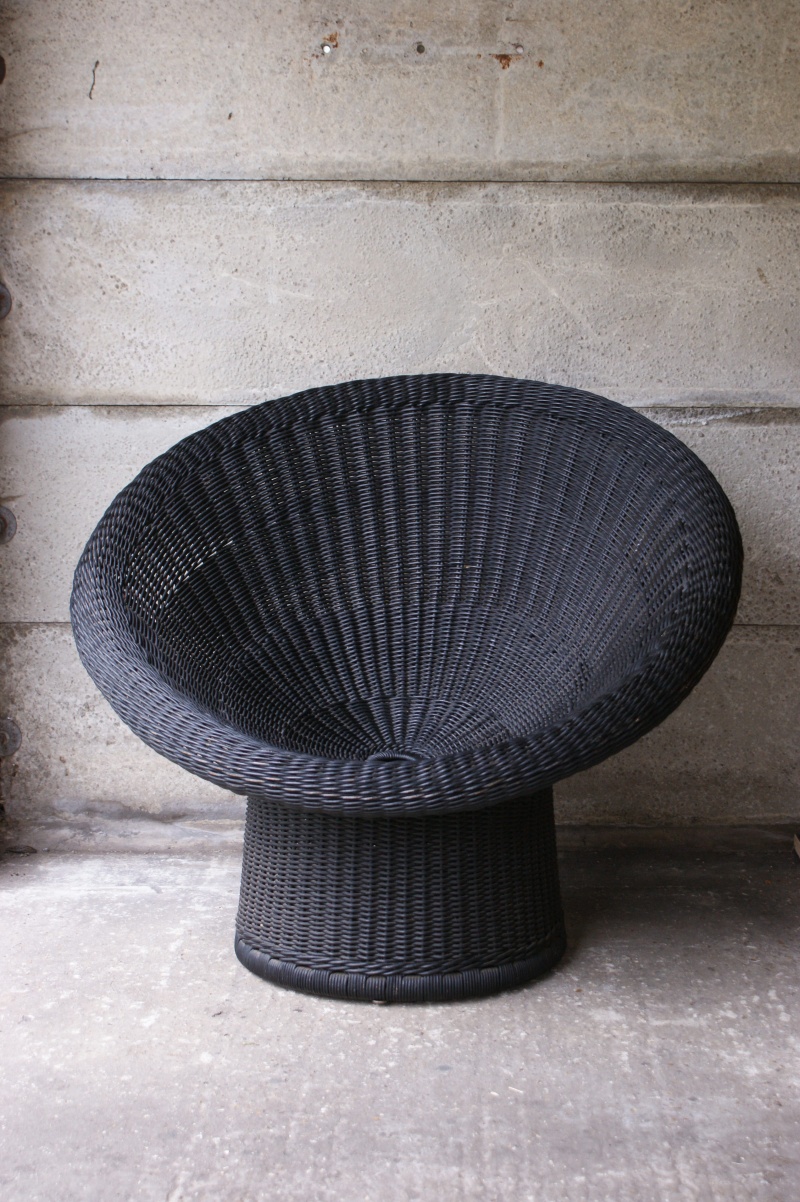 Egon Eiermann wicker chair