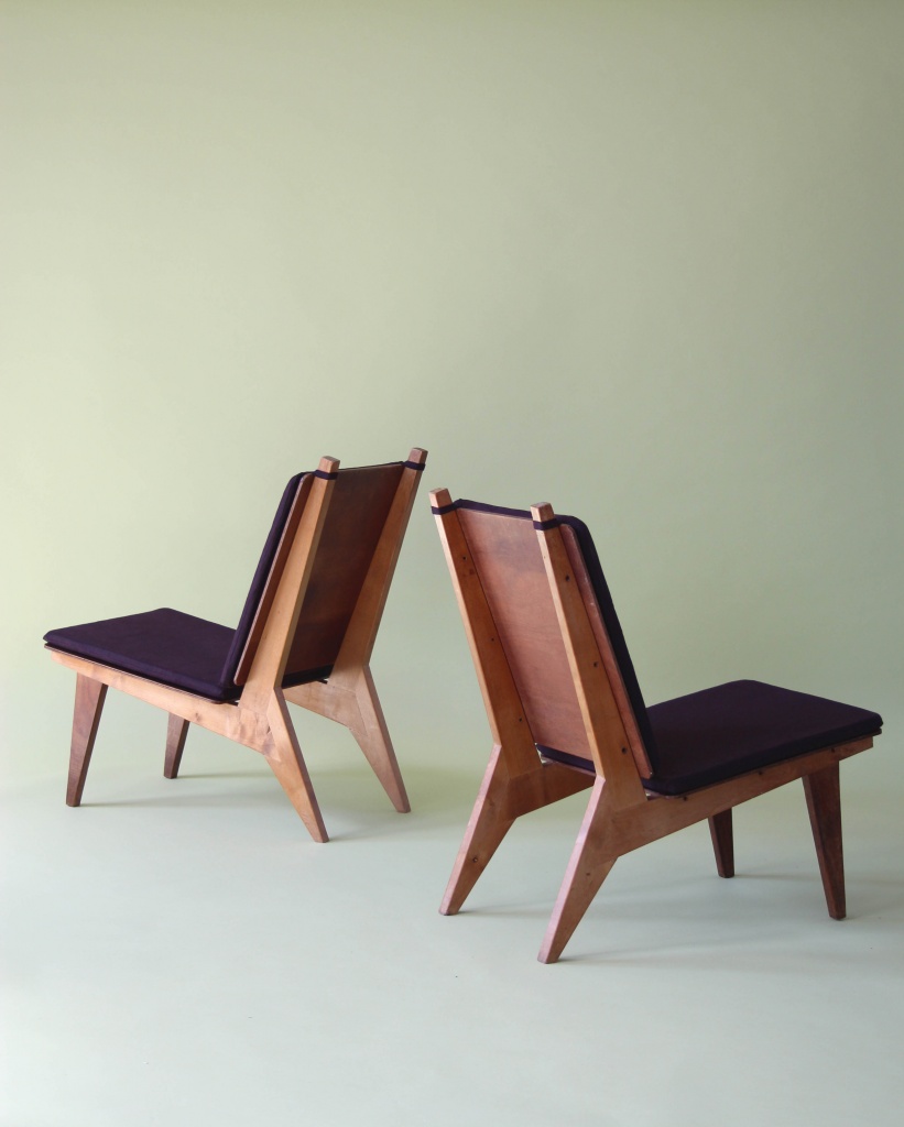 Low experimental chairs 1930-1950