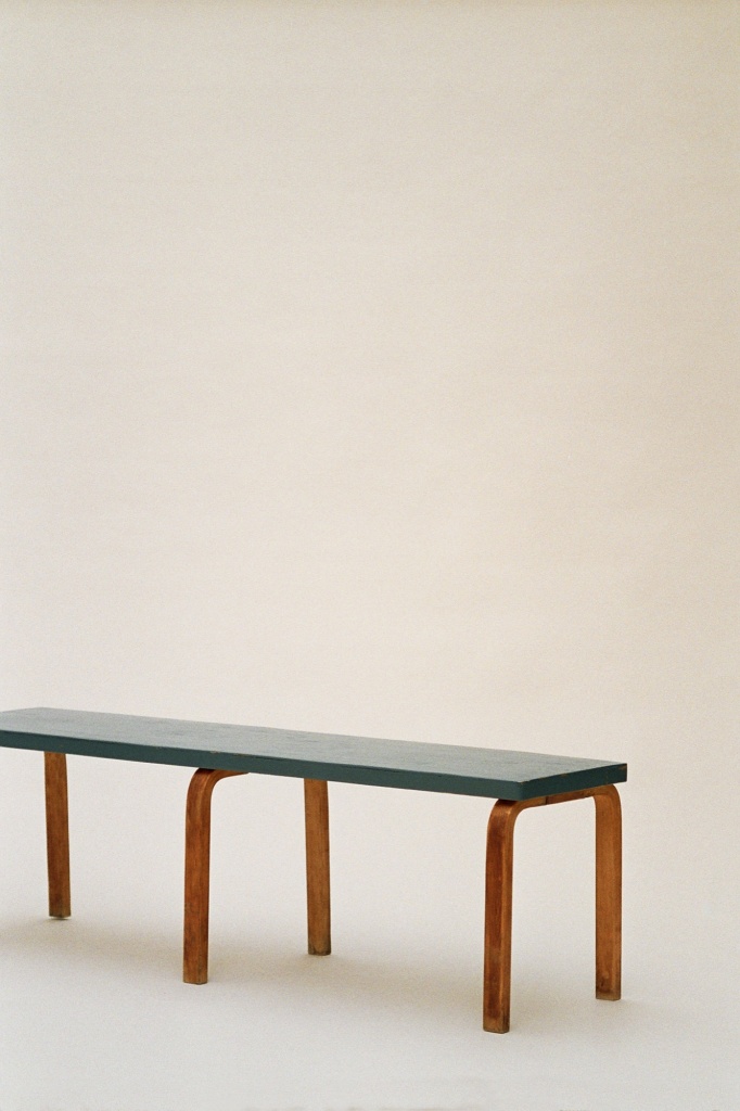 six legged Aalto bench