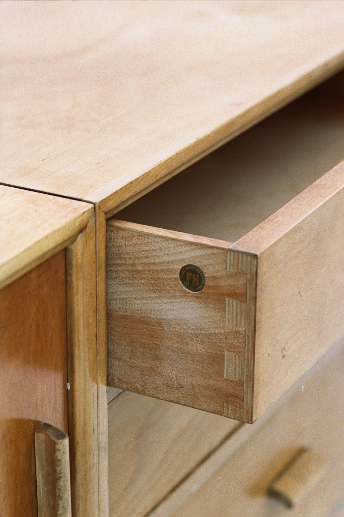 Frits Schlegel sideboard in birch plywood