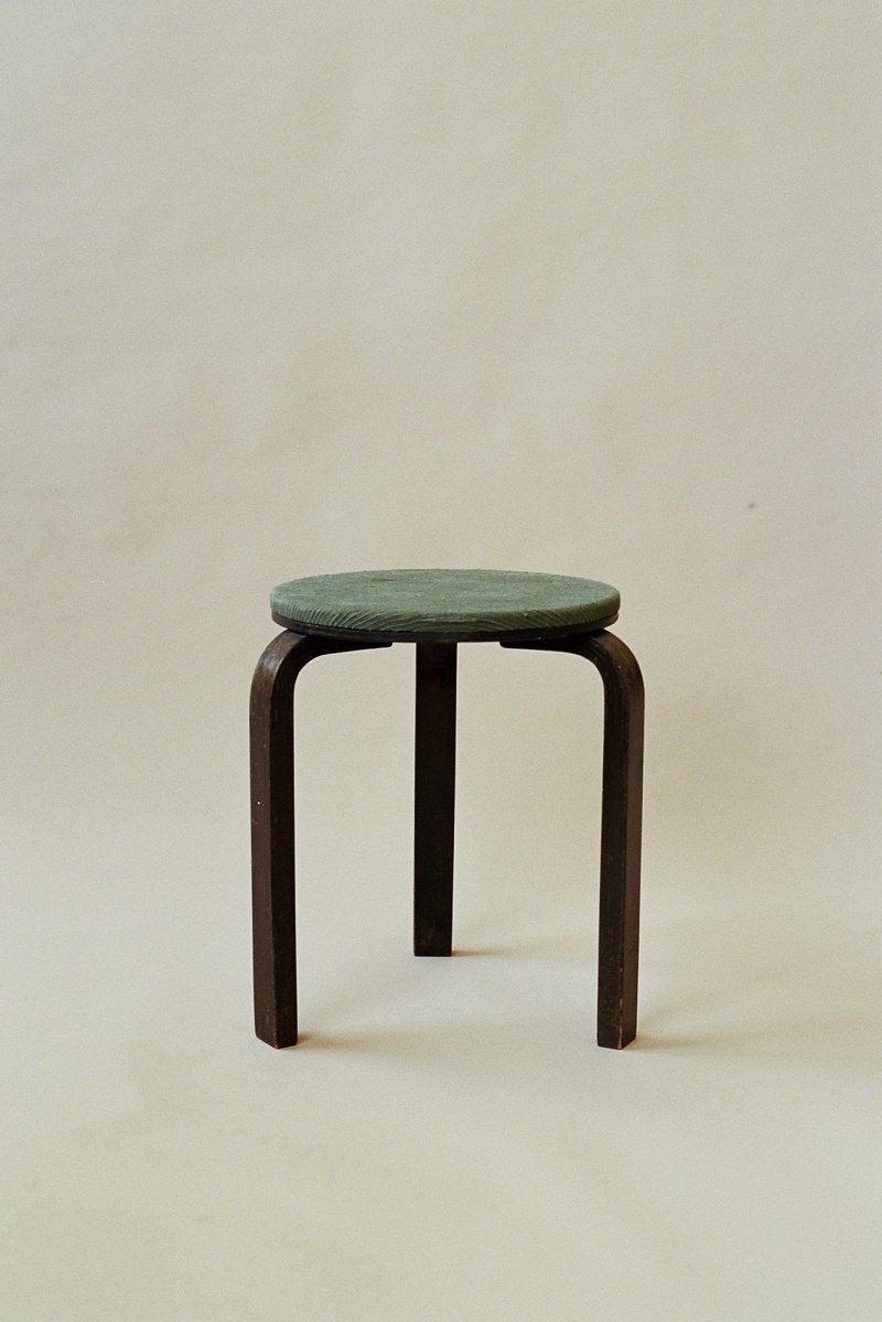 Aino Aalto upholsered stool 60