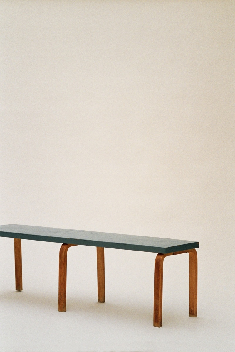 six legged Aalto bench