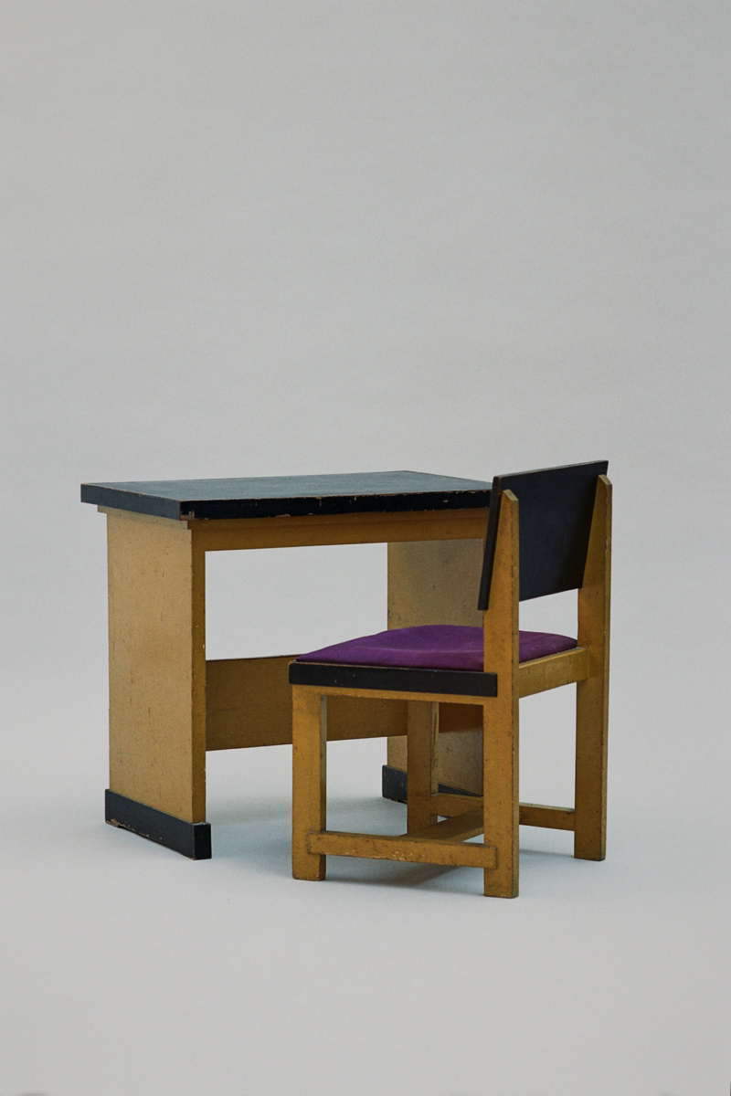 Desk and Chair by Hendrik Wouda Pander and sons, 1924